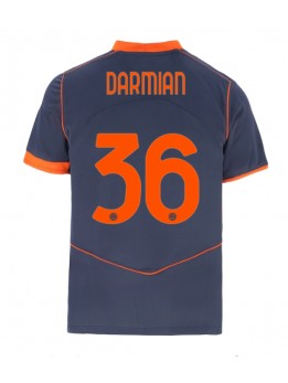 Inter Milan Matteo Darmian #36 Replika Tredje Kläder 2025-26 Kortärmad